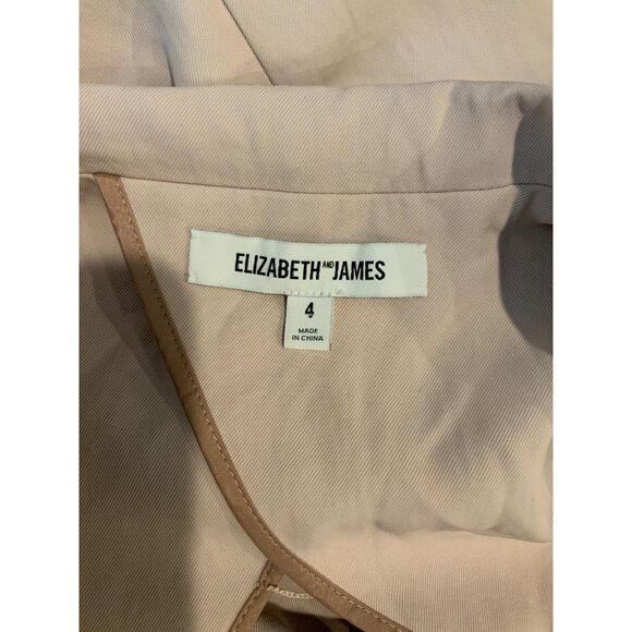 Elizabeth and James Light Pink 3/4 Sleeve Blazer, Size 4 (US) - Picture 5 of 5